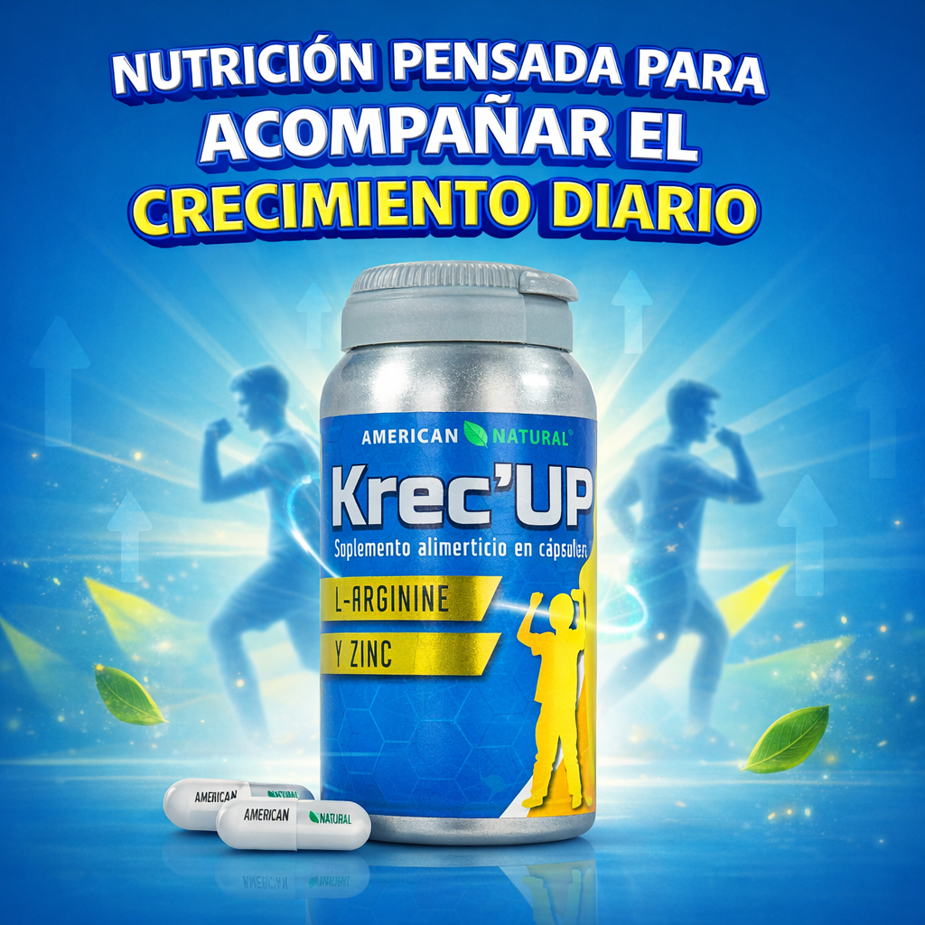 Krec-up - Nutrición pensada para acompañar el crecimiento diario