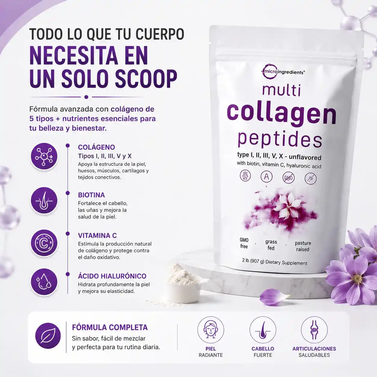 ✨COLLAGEN PEPTIDES™ 1LB