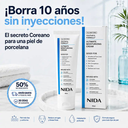Reduce Arrugas, Lineas finas y Acne | NIDA COREANA