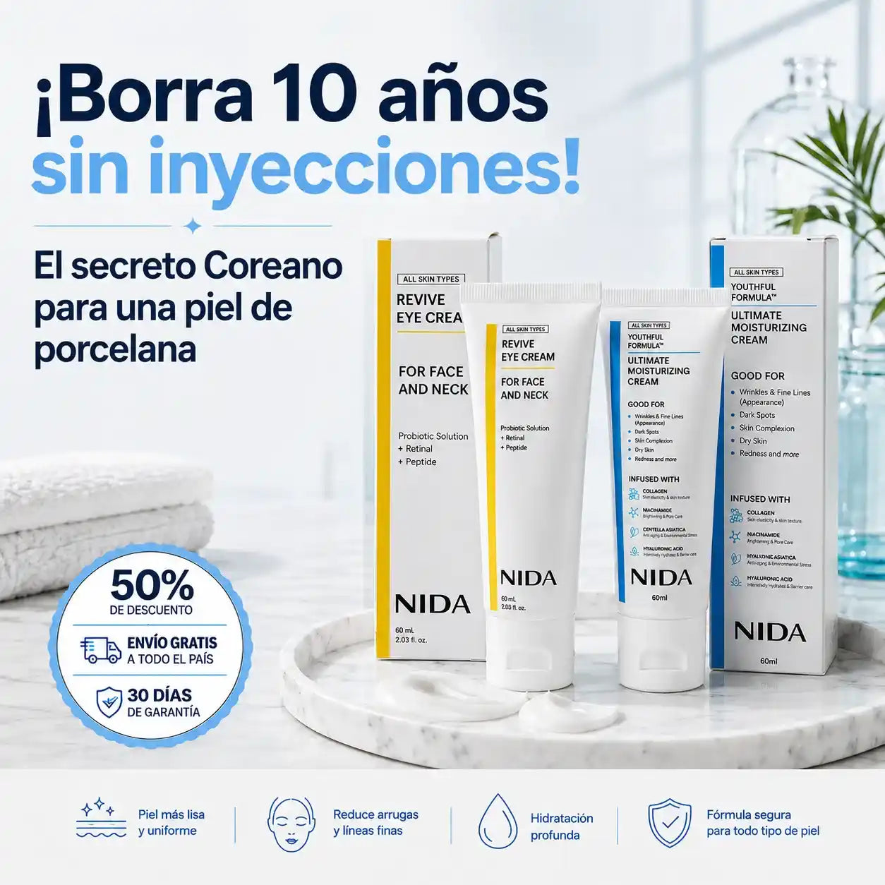 NIDA - Crema Corena Rejuvenecedora