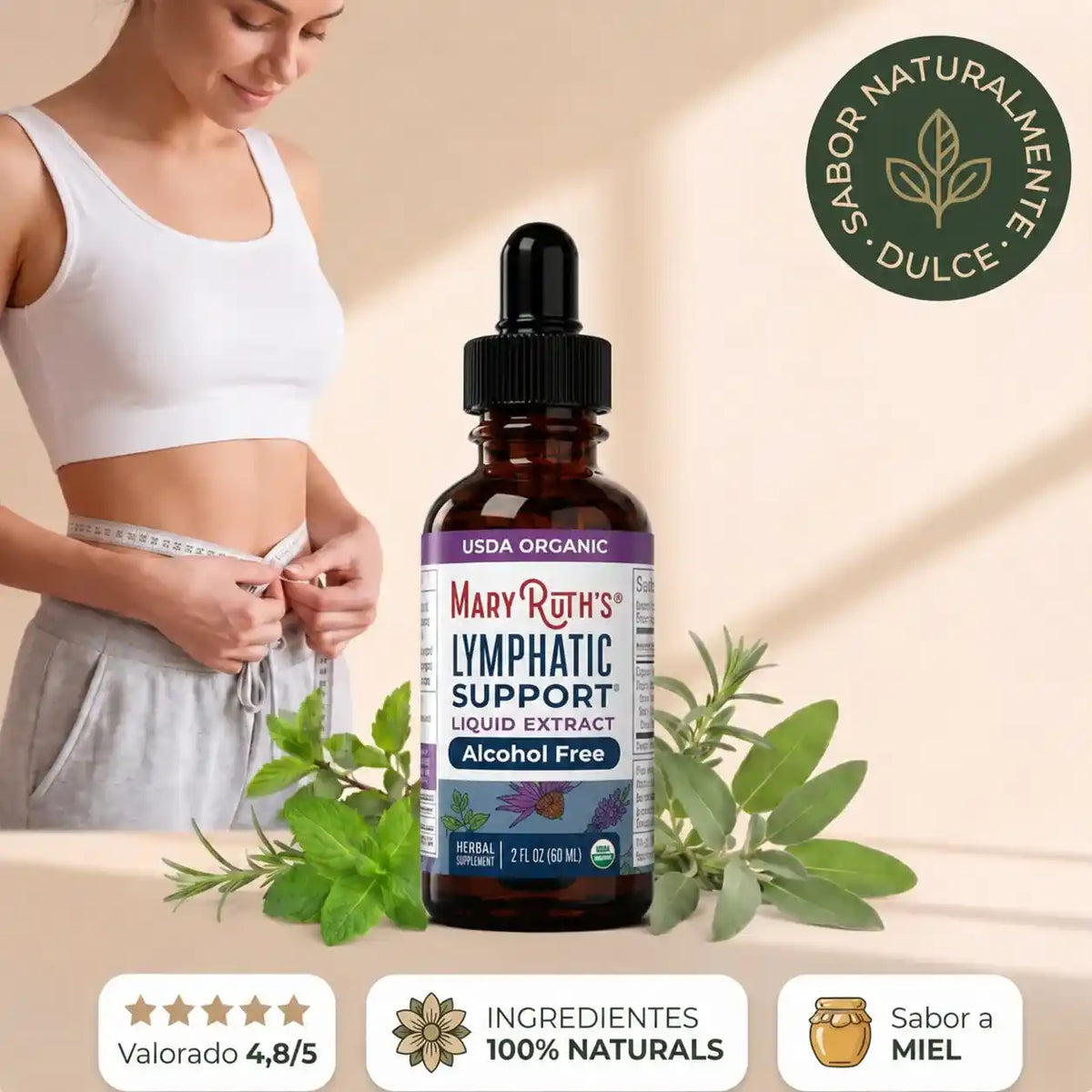 Transforma tu Cuerpo - Gotas de Drenaje Linfatico