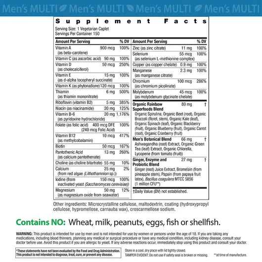 Multivitamínico para hombres